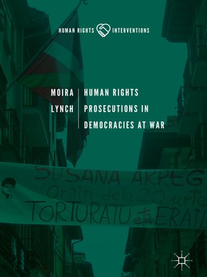 cover image of Human Rights Prosecutions in Democracies at War